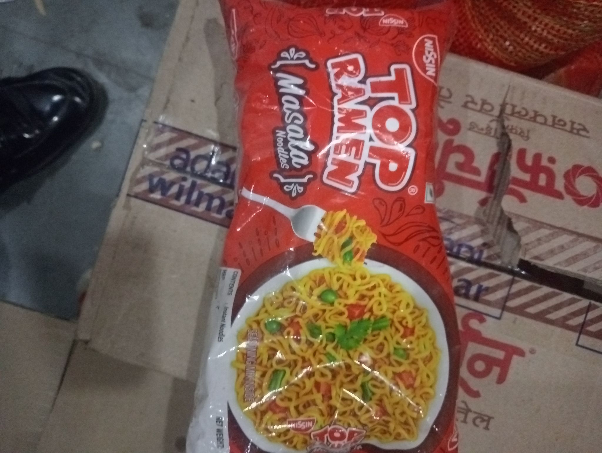 Nissin top ramen masala noodles 