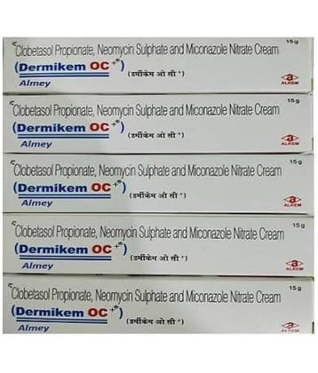 DERMIKEM OC CREAM ( PACK OF 5) Day Cream 75 gm Pack of 5
