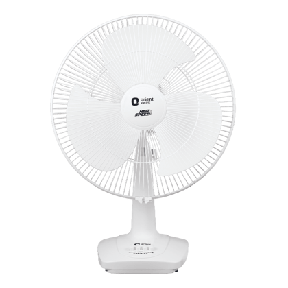 400MM Table 27 High Speed Table Fan 400MM Table 27 High Speed Table Fan - Signal White