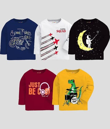 Kuchipoo Pack of 2 Boys Cotton Blend T-Shirt ( Multicolor )