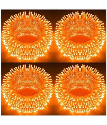 Spark World Orange 11 Mtr String Light ( Pack of 4 )