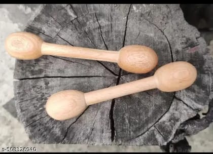 Baby Neem Teether  Dumble Shape for Comfort and Relief(Pack of 2).