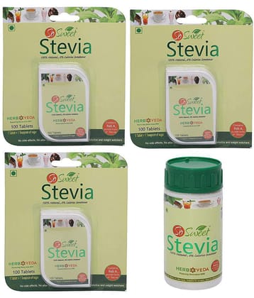 So Sweet Natural sweetener Sugar Substitute Tablets 300 g Pack of 3