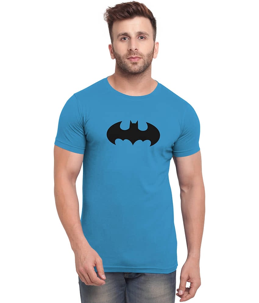 BULLMER Men Cotton Blend Regular Fit Printed T-Shirt ( Assorted)