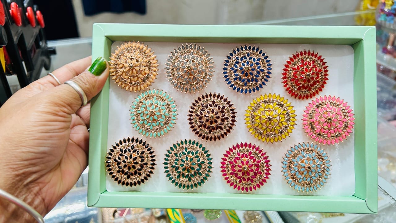 Silver Oxidised colour ring combo of 12 pcs