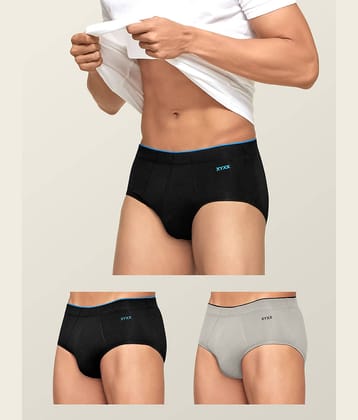 XYXX Pack of 3 Modal Briefs For Men's ( Multicolor )