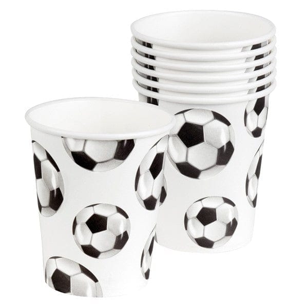 Soccer Paper Cups - 10PC - Party and Festive Needs | Buy online on ZillyBuy