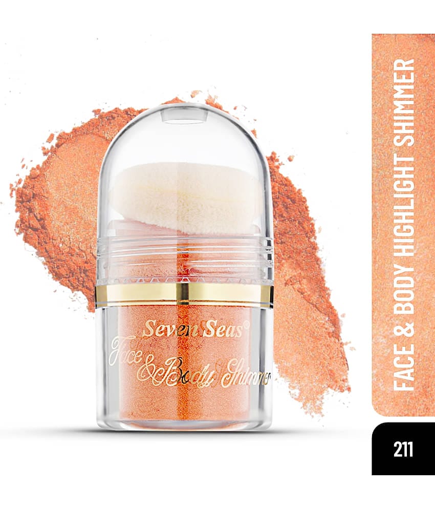 Seven Seas face & Body Shimmer Highlighter | Highlighter for Face and Body