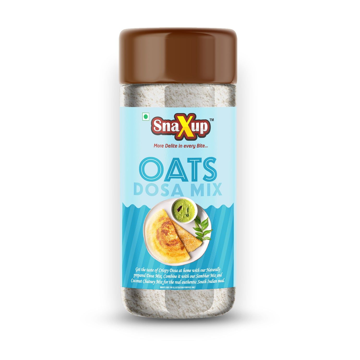 SnaXup Oats Dosa Mix 500Gm