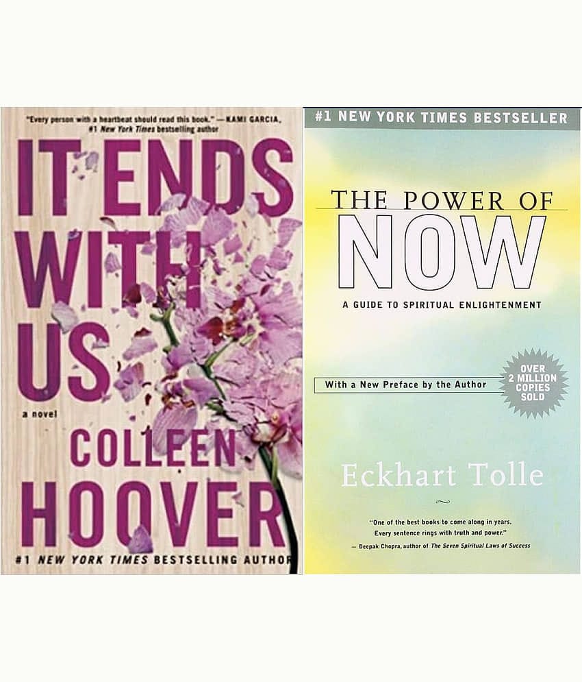 It Ends With Us + The Power of Now (English, Paperback)
