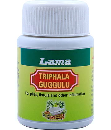 Lama Triphala Guggulu Tablet 30 Gm Pack of 3