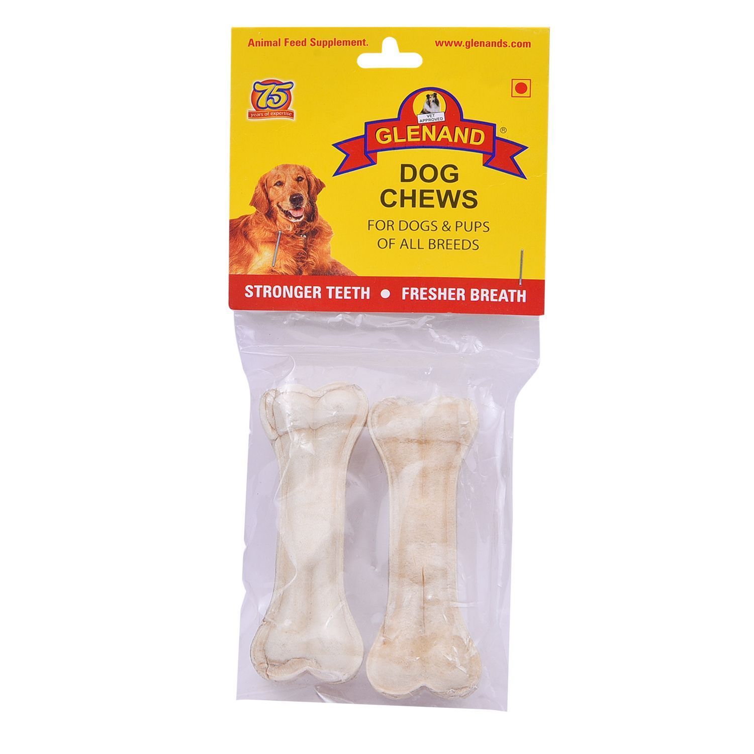 Glenand Natural 2 in 1 Bones 4 inch 75g
