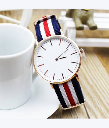 Renaissance Traders - Multicolor Fabric Analog Womens Watch