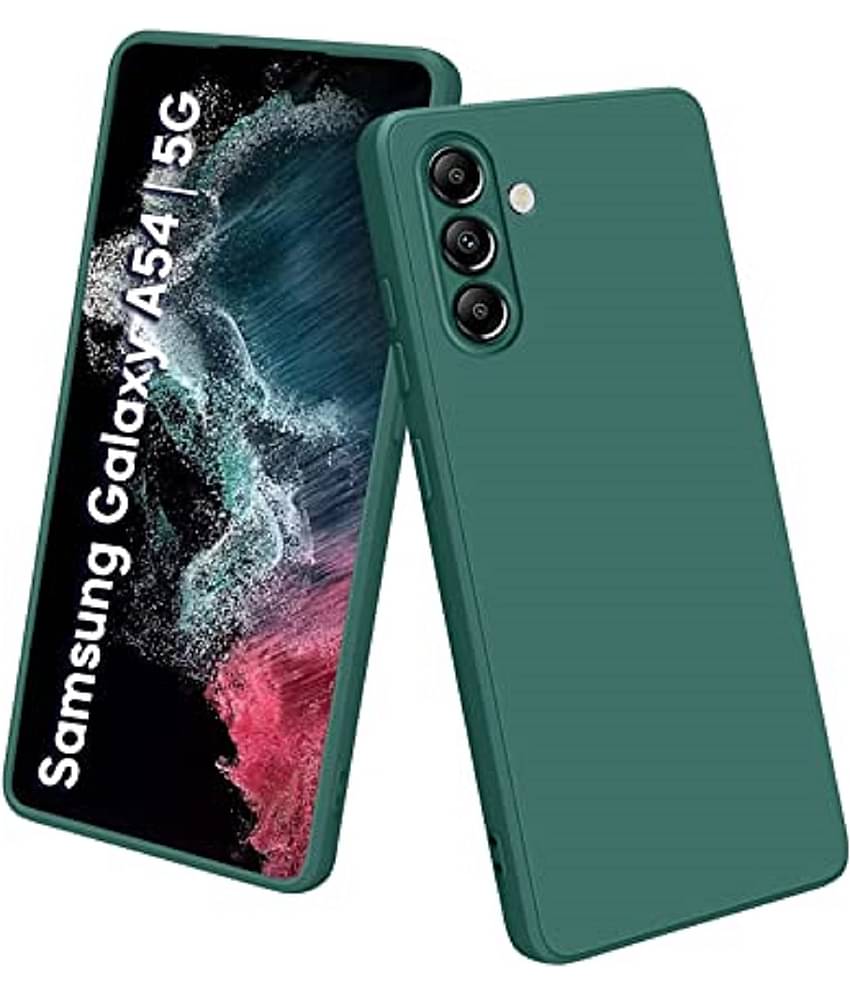 Case Vault Covers - Plain Cases Compatible For Silicon Samsung Galaxy A54 5G ( Pack of 1 )