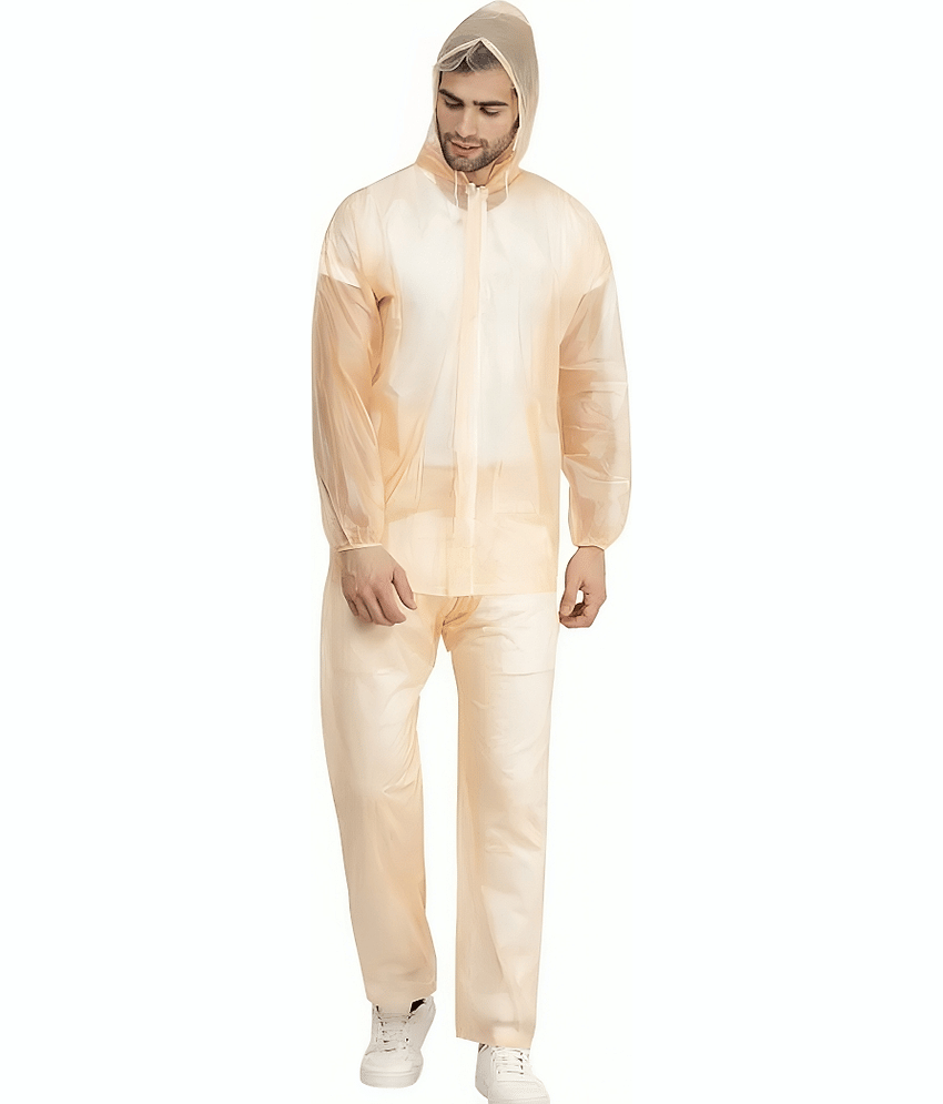 Sindon Peach Nylon Men's Raincoat ( Pack of 1 )