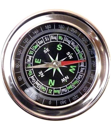 DAYBETTER Stainless Steel Round Fridge Magnets Fridge Magnet - Pack of 1
