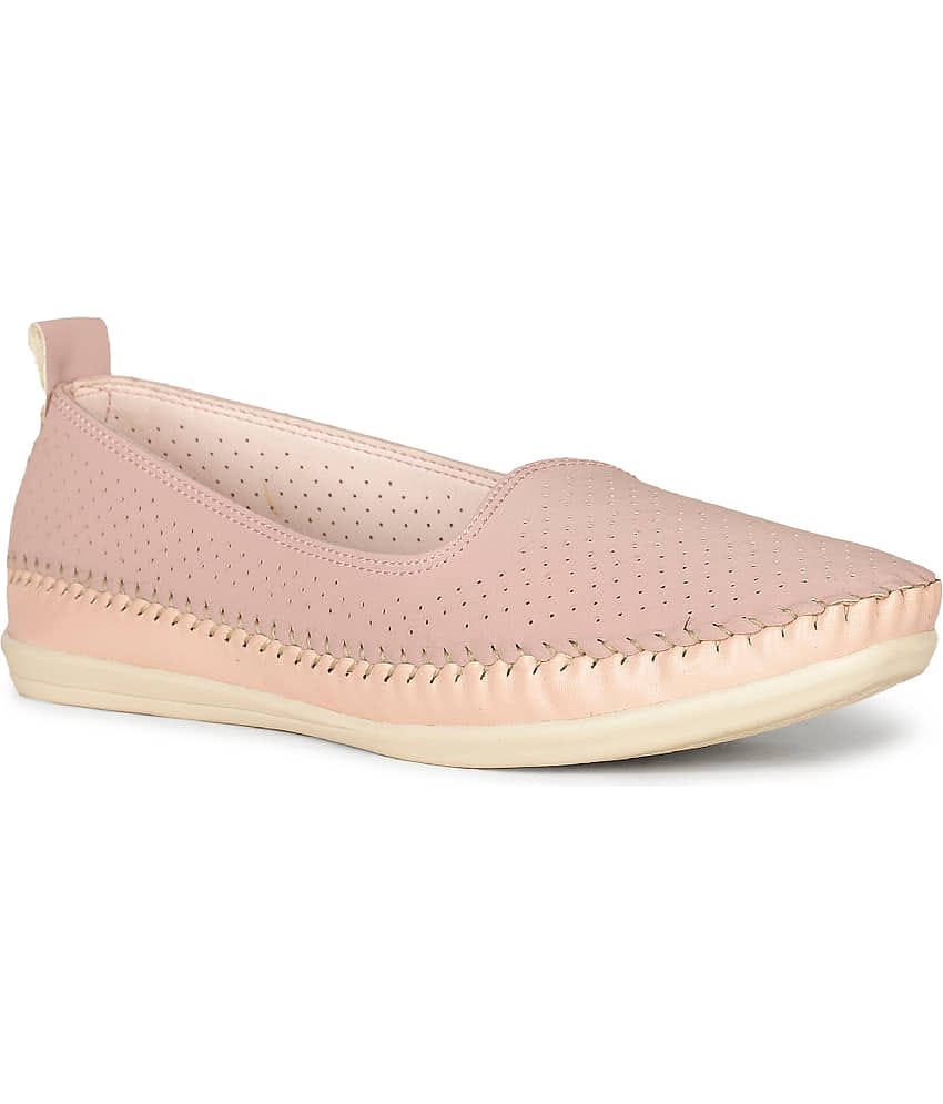 Bata Comfit Pink Women's Casual Ballerinas