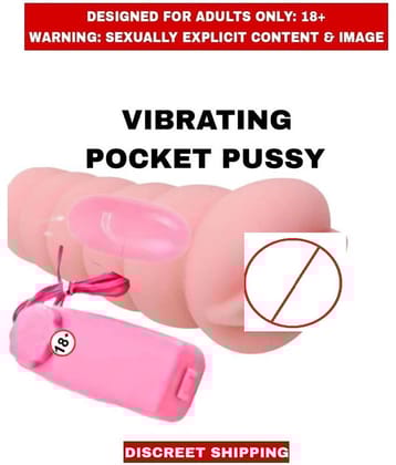 VIBRATING POCKET PUSSY MEN MOSTRUBATOR Naughty Toys Presents Masturbator Pocket Pussy Sex Toy "Vagina Pussy"