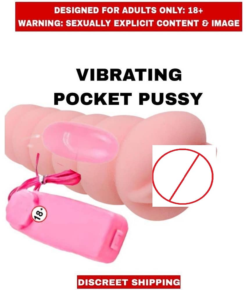 VIBRATING POCKET PUSSY MEN MOSTRUBATOR Naughty Toys Presents Masturbator Pocket Pussy Sex Toy "Vagina Pussy"