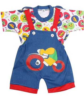 Babeezworld Baby Girls 100% Cotton ( Multicolor )