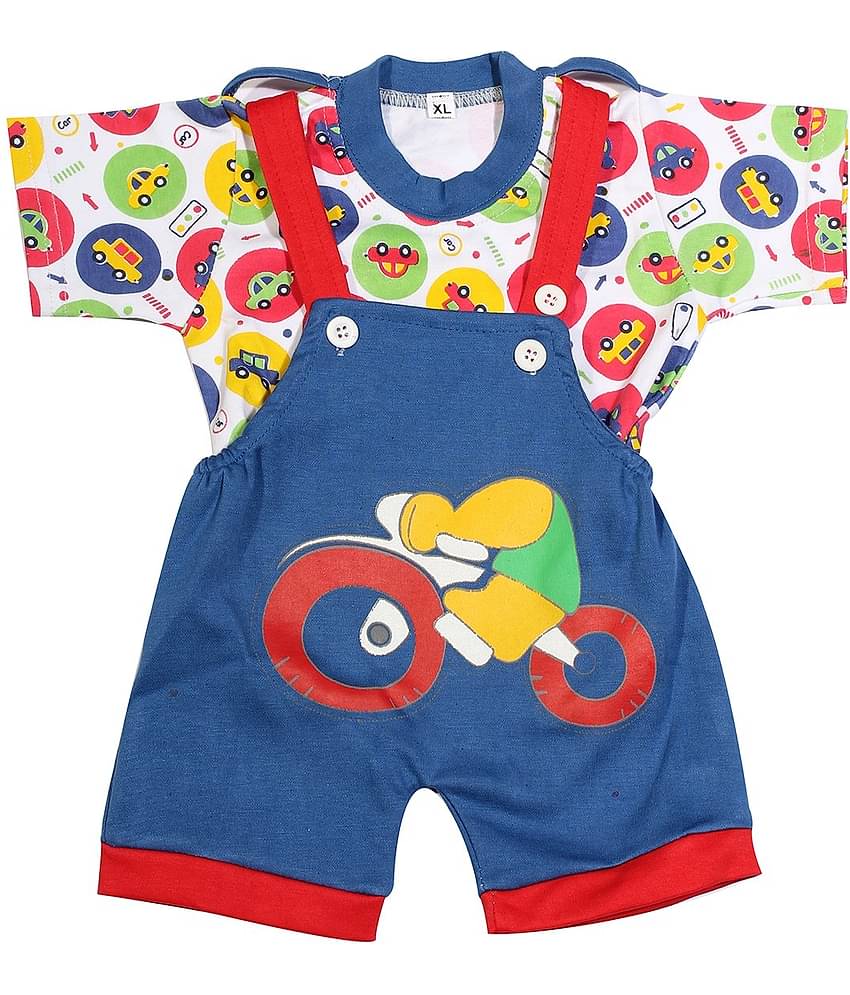 Babeezworld Baby Girls 100% Cotton ( Multicolor )