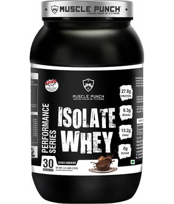 Muscle Punch | 100% Whey ISOLATE Protein - PERFORMANCE SERIES | 1 kg