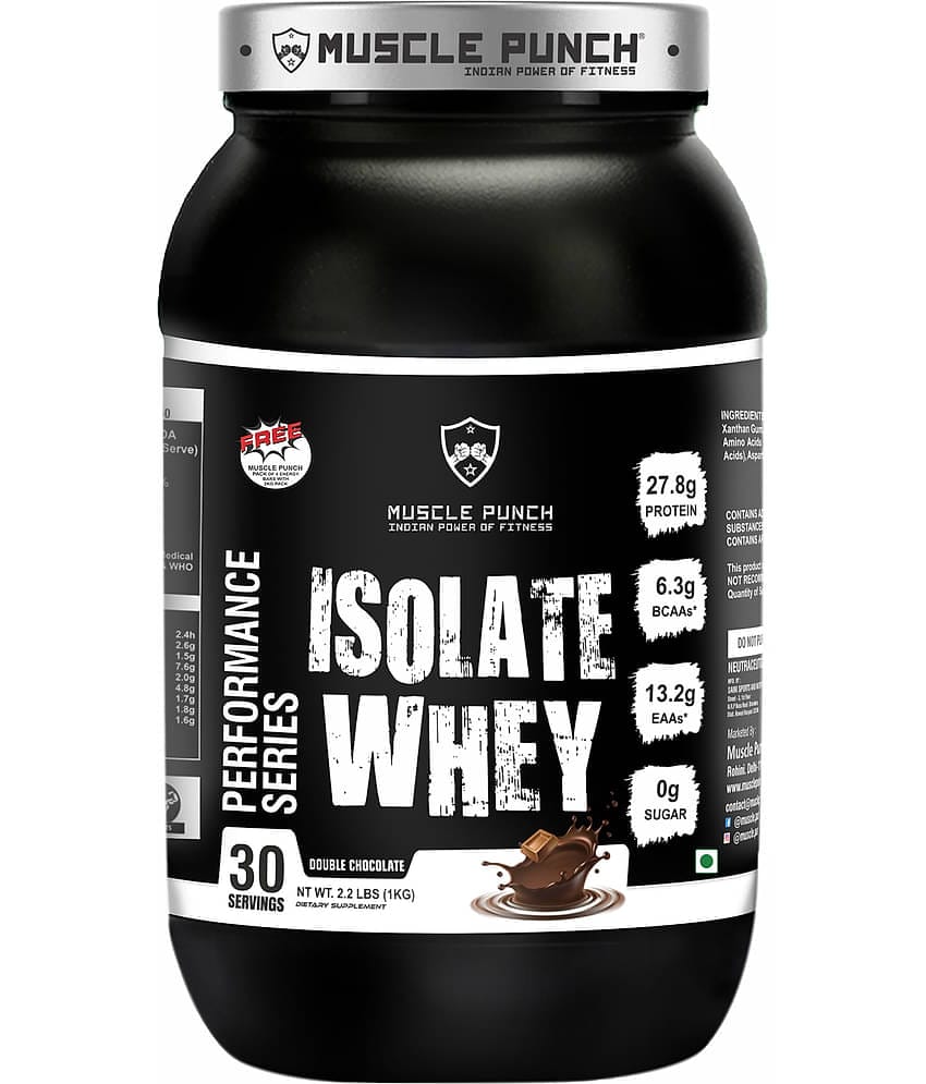 Muscle Punch | 100% Whey ISOLATE Protein - PERFORMANCE SERIES | 1 kg
