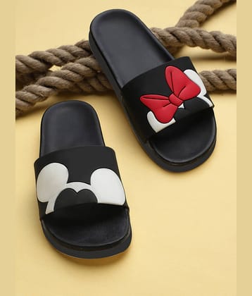 KAPANI Black Women's Slide Flip flop
