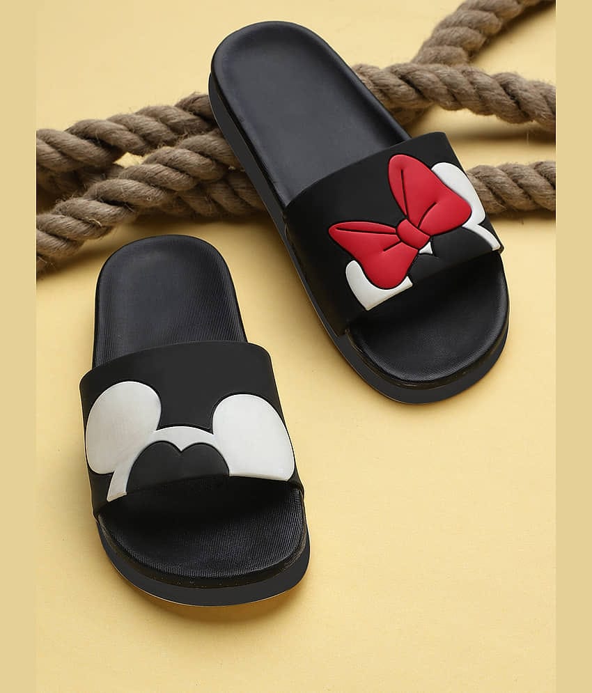 KAPANI Black Women's Slide Flip flop