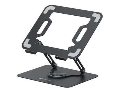 Portronics My Buddy K9, Better compatibility, Anti-slip silicone pads, Sturdy Carbon Steel builds, Ventilated design