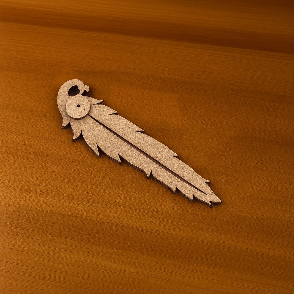 Dbeautify's Parrot Feather MDF Incense Holder