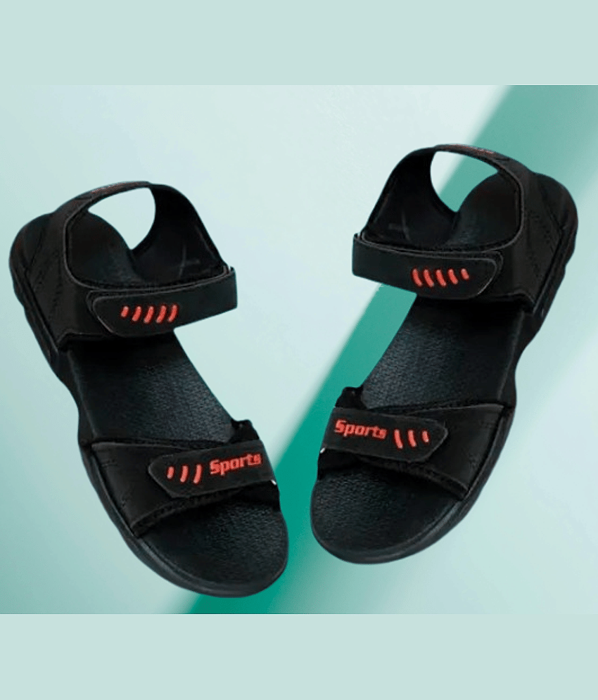 Jumpback - Black Men's Floater Sandals
