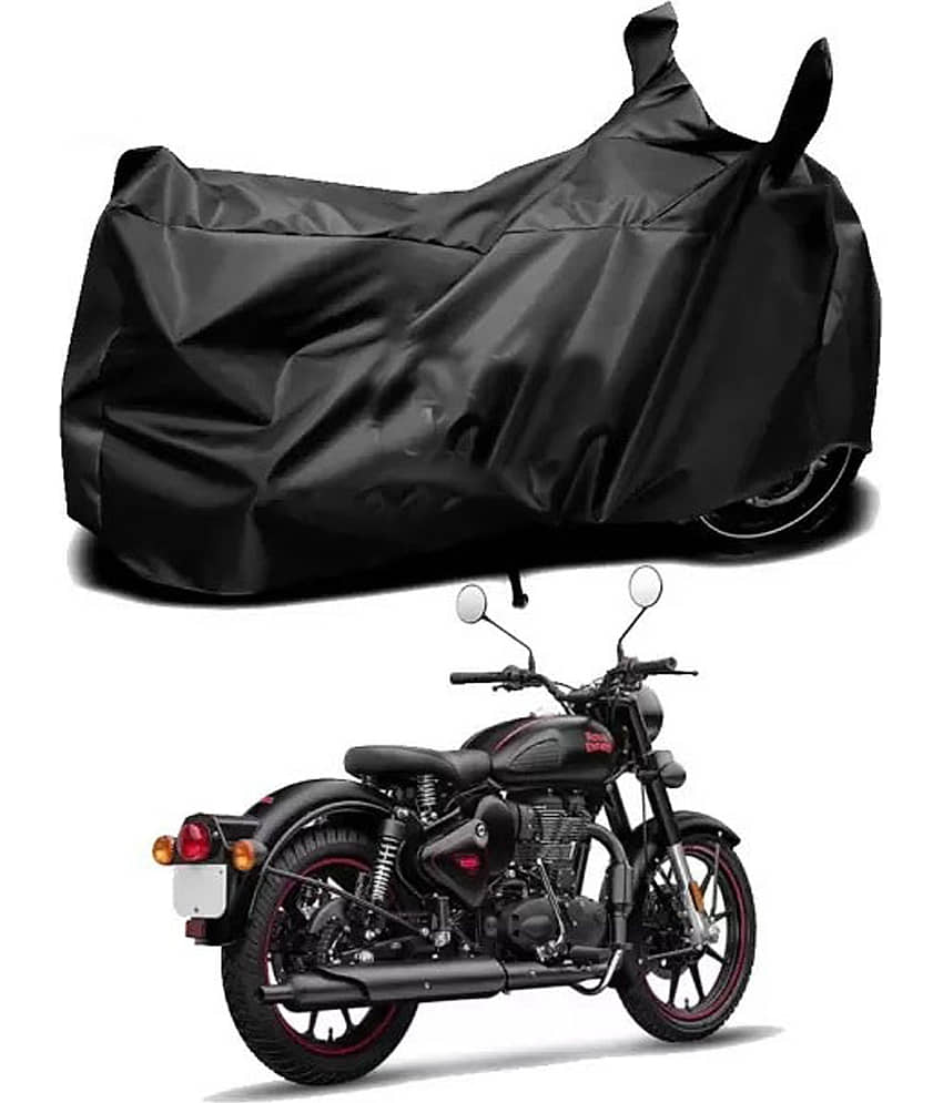RONISH Bike Body Cover for Royal Enfield Bullet 350 ( Pack of 1 ) , Black