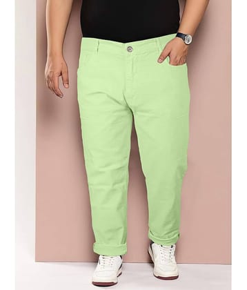 JB JUST BLACK Regular Fit Cuffed Hem Men's Jeans - Green ( Pack of 1 )