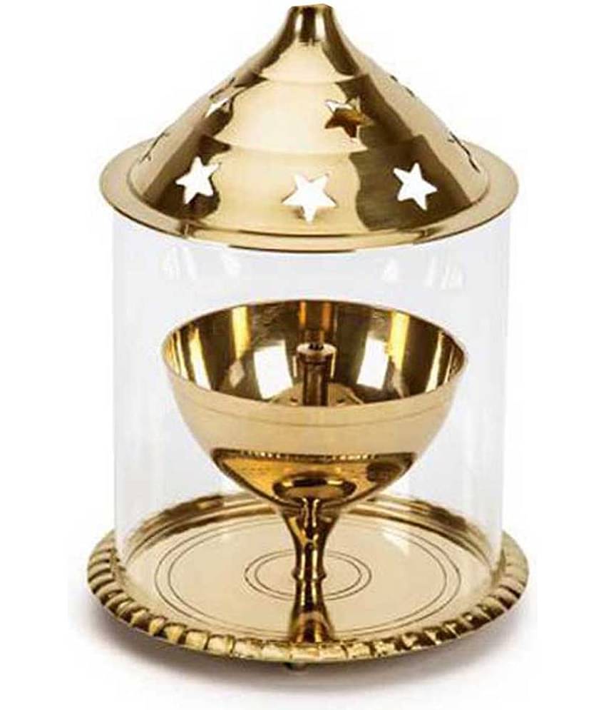 Heaven Decor Brass Akhand Diya - Pack of 1