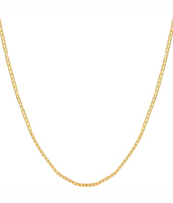 FASHION FRILL - Gold Plated Brass Chain ( Pack of 1 )