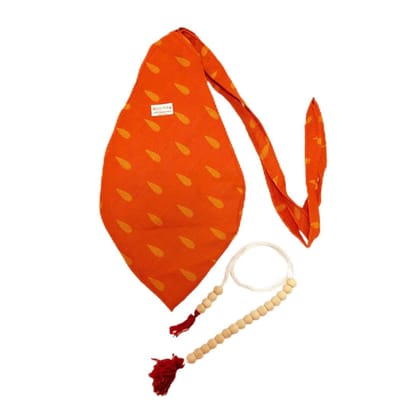MAYAPURI Cotton Japa Mala Bag for Chanting | Beads Bag/Mala Pouch with Zipper Pocket & Hand Strap | Durable Chanting Bag for Tulsi & Rudraksha Mala | Available in 3 Colors