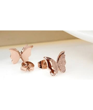 YOUBELLA Golden Danglers Earrings ( Pack of 1 )