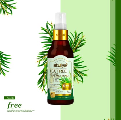 Atulya Tea Tree Anti Acne Facial Mist Toner - 150ml