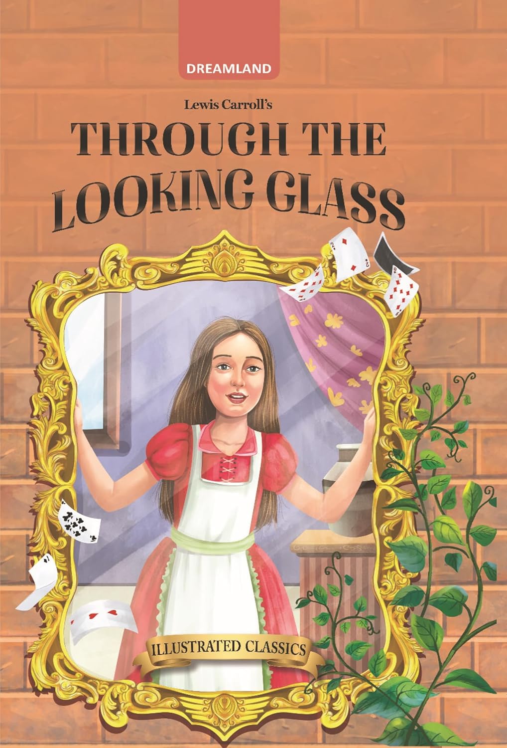 Through the Looking Glass -  Illustrated Abridged Classics for Children with Practice Questions