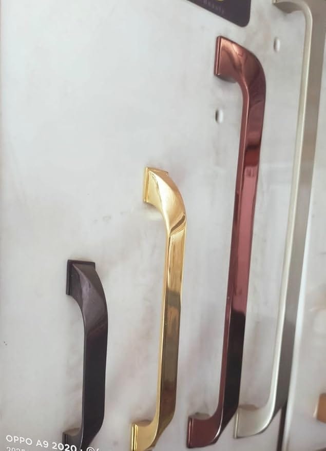 ADISON Stainless Steel Door Pull Handle Designer Trendy Look 6 Inch in Size Pack of 2 Handles with Screw | Multicolor 30