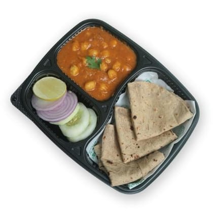Amristari Chole Roti Meal - High Protein