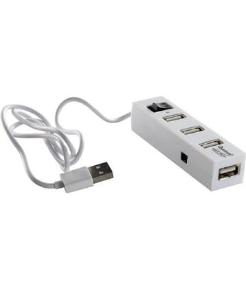 Quantum 4 port USB Hub *With LED indicator *With On/Off Switch
