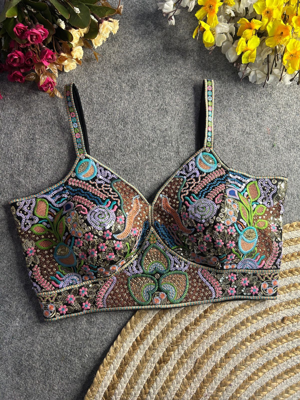 New Beautiful Spaghetti Blouse