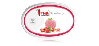 Arun Icecream Strawberry Tub, 500 ml