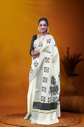 AR-T061 GOLD TISSUE SAREE 6.25 MTR
