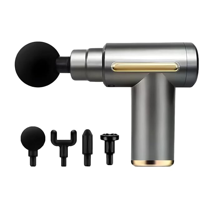 Ultimate Body Mini Massage Gun Relax & Revive Muscles Anywhere | USB Rechargeable, Portable Deep Tissue Massager for Pain Relief (Multi colour)