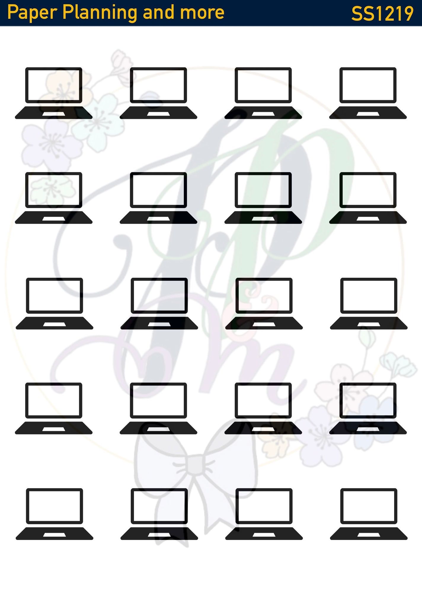 Laptop Sticker Sheet-Glossy