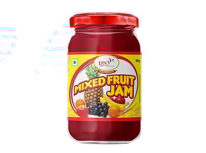 DNV Foods Jam Mixed Fruit, 500 gm