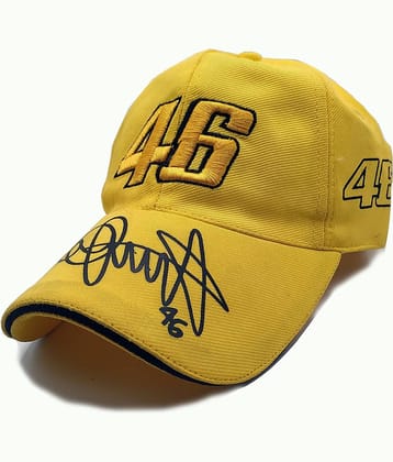 Bolax Pack of 1 cotton Men's Cap ( Yellow )